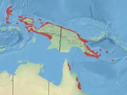 Map of range