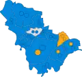 2011 results map