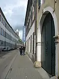 The Jewish street in Speyer