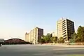 Sports ground on campus