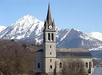 The church of Saint-Julien-en-Champsaur