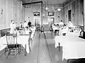 Dining room, ca. 1895
