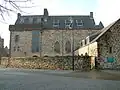 The rear of the museum