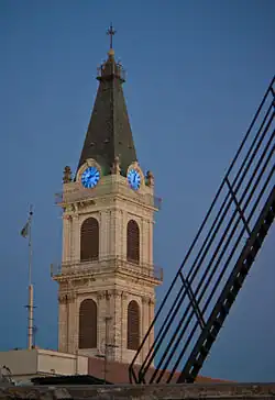 Clock tower of the Monastery of Saint Saviour
