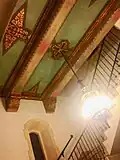 Another handpainted ceiling.