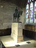 The memorial to Edward Horner