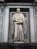 Rev. Jonathan Brooks sculpted 1858-59 by Benjamin Edward Spence