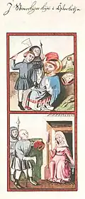 15th century imagery from a retable in the church of Isokyrö