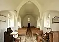 Interior from east end