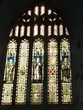 West window (1885).