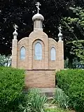 St. Nicolas Chapel at Memorial Cemetery.