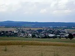 View from the south