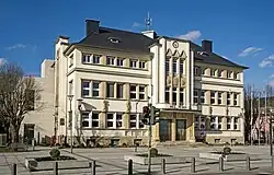 The town hall