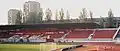 Stadium of Vojvodina (Stadium Karađorđe) in Novi Sad.