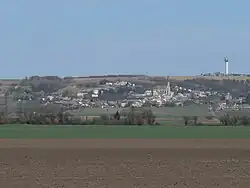 View from the west