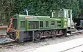Preserved Shotton steelworks locomotive