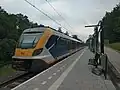 Sprinter at the station