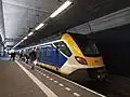 Sprinter at the station.