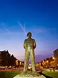 Statue of Montgomery in Montgomery Square, Brussels