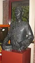 Statue of Yi Han-eung, Korean Chargé d'Affaires to UK who died in London in May 1905