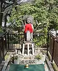 Stone Jizō from grounds of Tōdai-ji.
