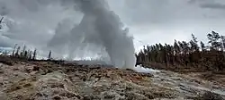 Eruption on September 18, 2022 at 03:26 pm