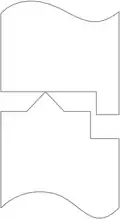 Step joint with energy director