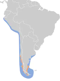Map of range