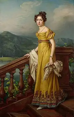 Portrait of Amalie Auguste of Bavaria, 1823