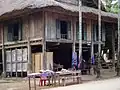 Stilt house construction