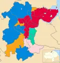 2007 results map