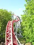 Twist finale before brake run