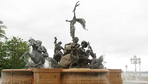 Fuente Raíces (Roots Fountain) on Paseo de La Princesa in Old San Juan