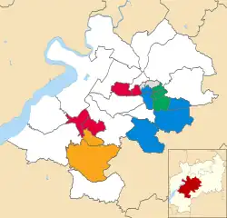 2003 results map