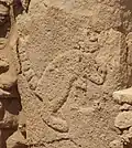 Animal relief (fox), Karahan Tepe (on site)