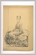 Study for The Lady in White. Undated.
