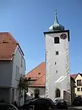 Barock-Dorfkirche in Rotenberg in 1754