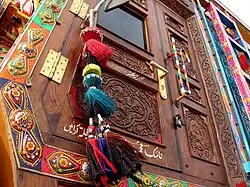 Wood-paneling is often carved in high detail.
