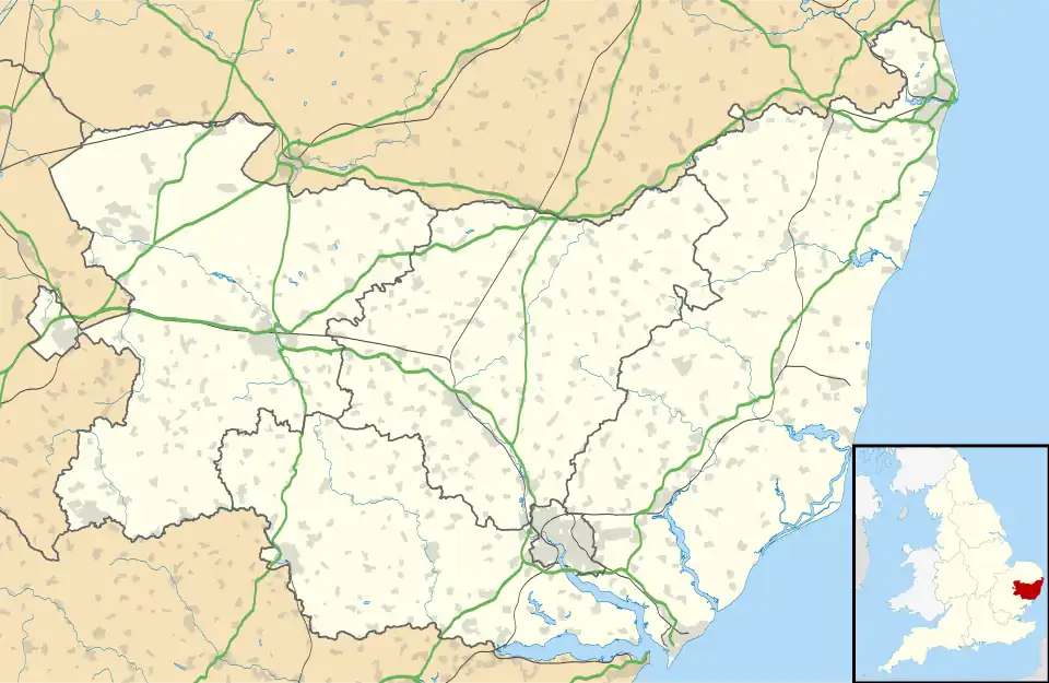 Layham is located in Suffolk
