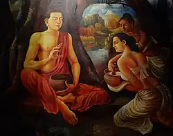 Sujata's offering, Sri Lanka, 2006