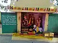 Sujata Temple. A votive altar.