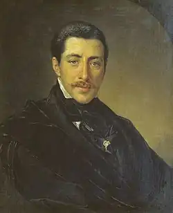 Portrait by Vasily Tropinin (1847)