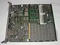 Sun 3/50 CPU board with Helios 4 MB memory expansion