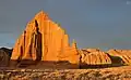 Sunrise on Temple of the Moon