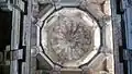 Sky light and supports of main dome
