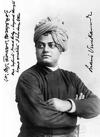 Photo of Swami Vivekananda in 1893