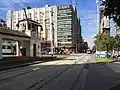 Swanston Street near RMIT, August 2017
