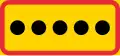 Blind persons crossing or in the vicinity of the road