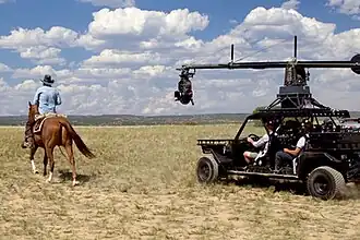 Filming a movie