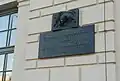 Białystok Station named after Danuta Siedzikówna "Inka" – commemorative plaque